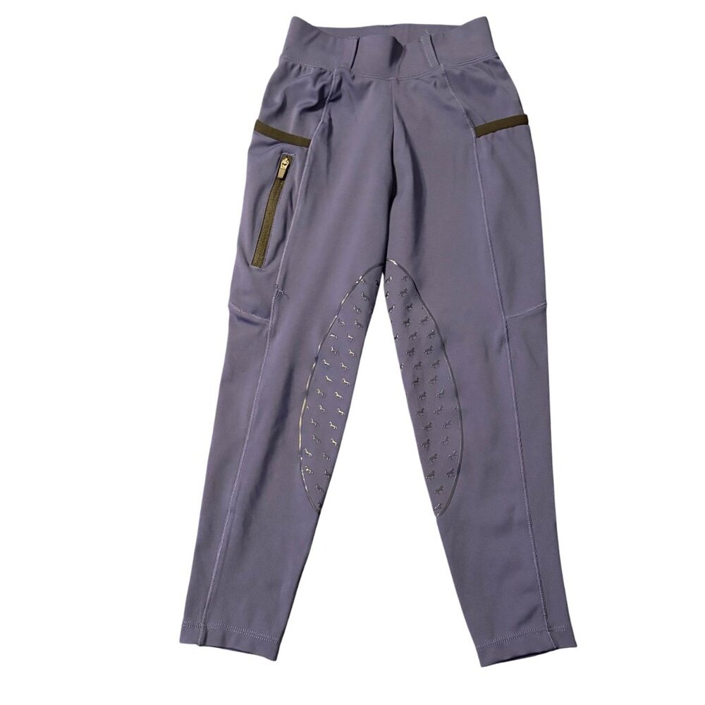 BALEAF Women's XS Riding Pants Equestrian Breeches Horse Riding Tights Blue